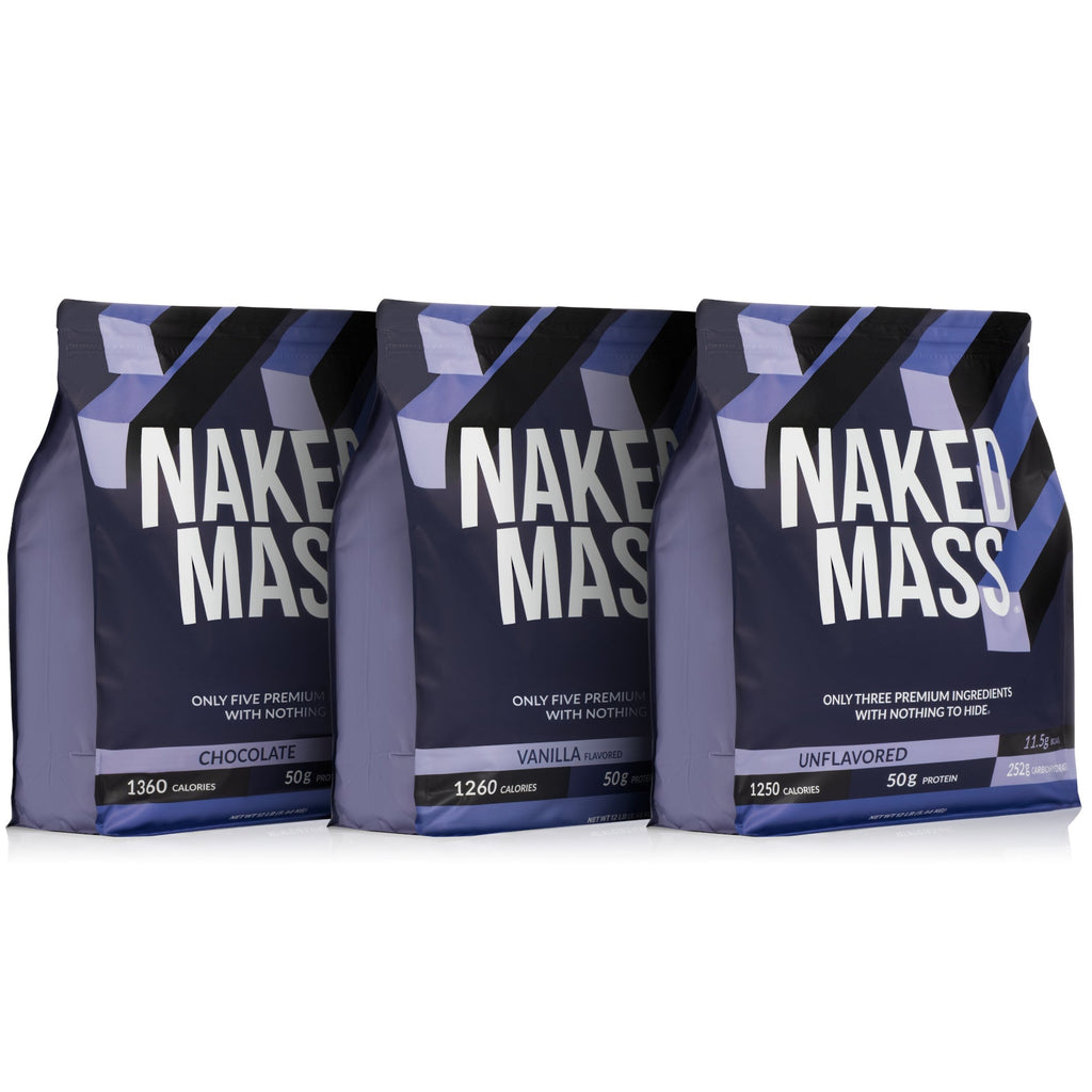 Mass Gainer Protein Supplement - Unflavored 12LB - Serious Muscle Building Nutrition