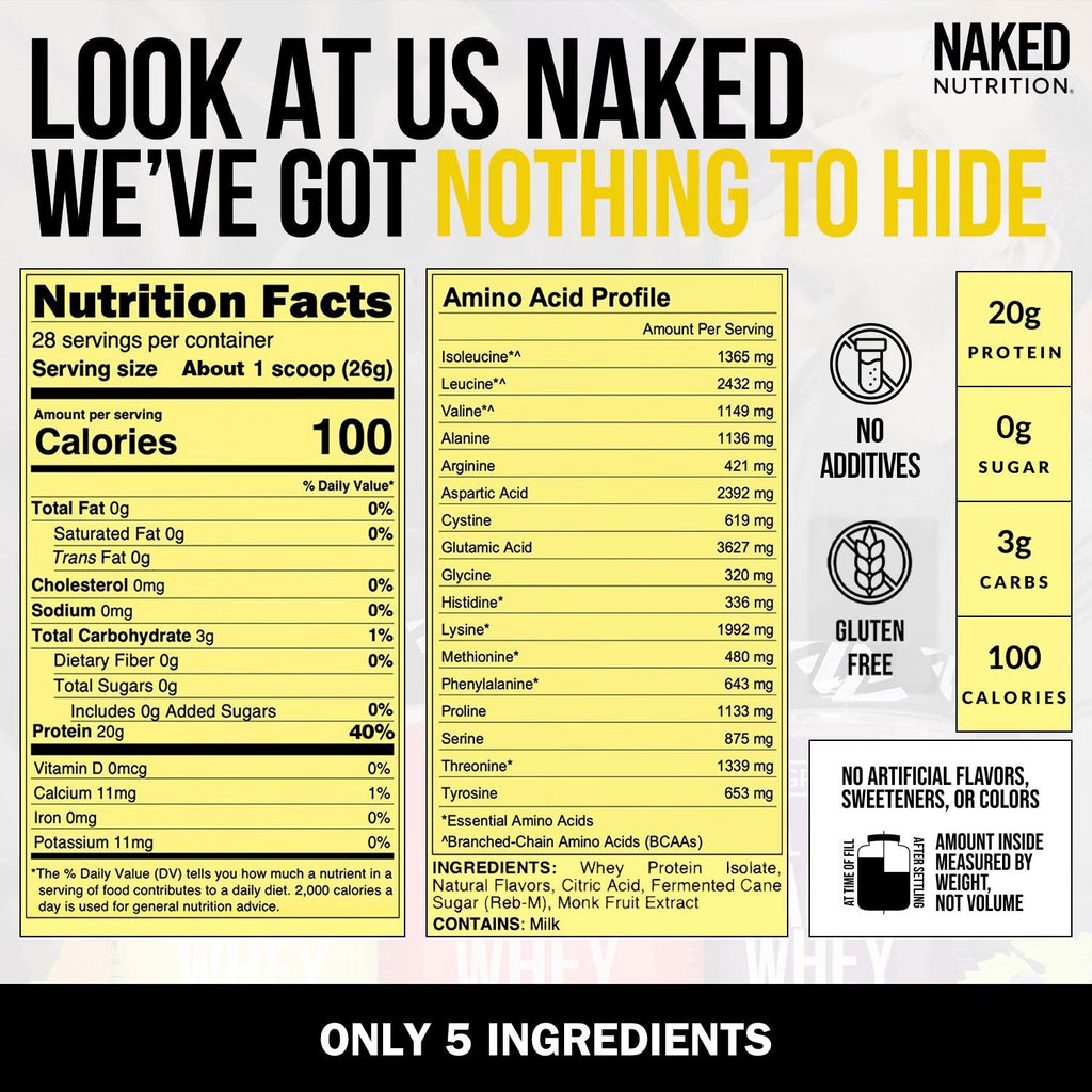 Lemonade Whey Protein Isolate - Lemonade - Post Workout Protein Blend